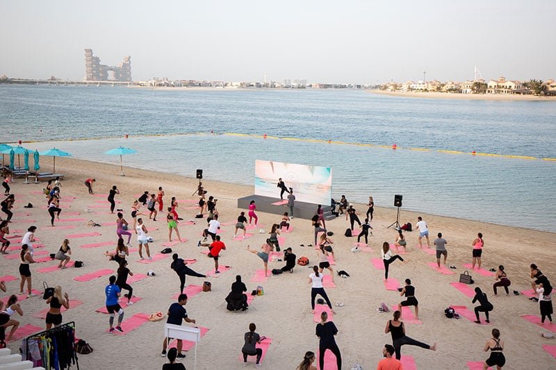 Fitness and Wellness on the Beach